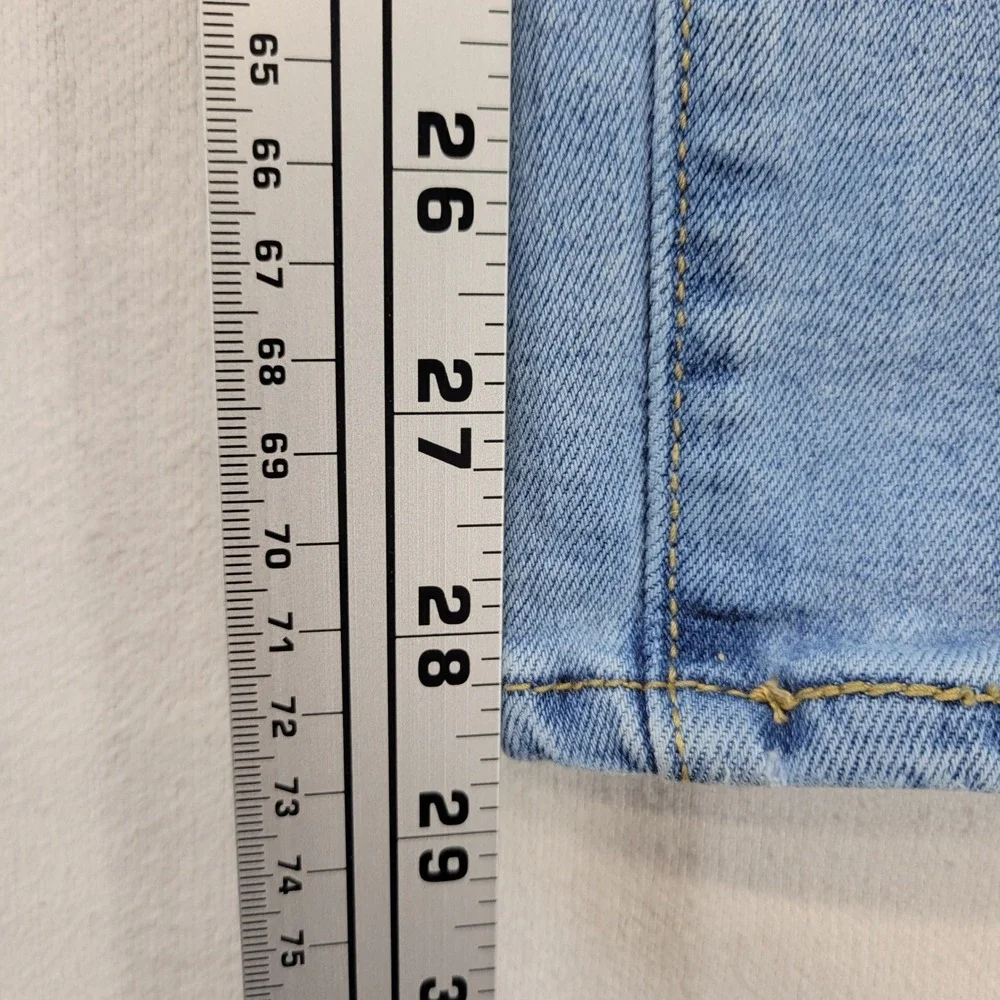 Levi's 501 Jeans Kids 14 Reg 27x29 Blue Straight Leg Button Fly Denim